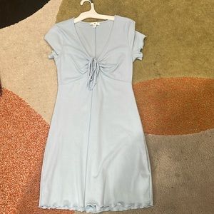 Light blue dress